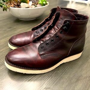 Frye Leather Boots - Brown - MADE IN USA - Size 9